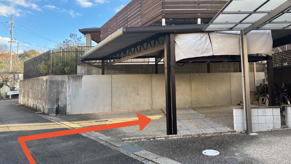 旭出1-1002-2駐車場の写真