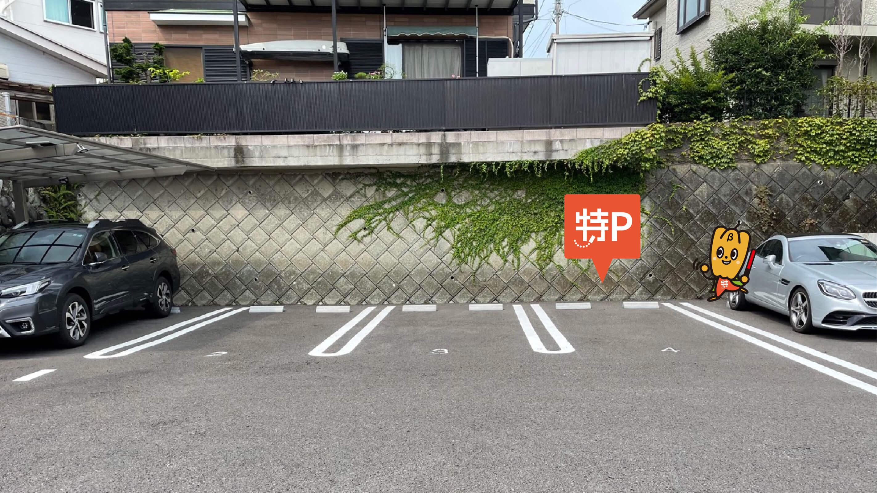 小田原城から近くて安いきんたろう駐車場
