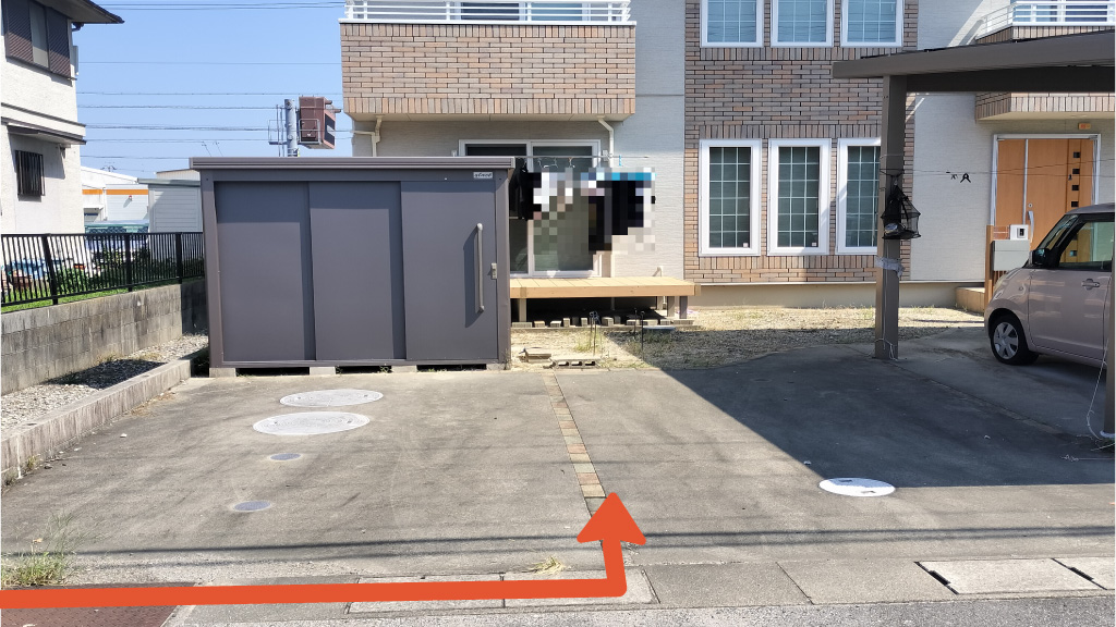 予約できる駐車場】ハイルーフ可：特P 【長さ450㎝まで】牛田一丁目64