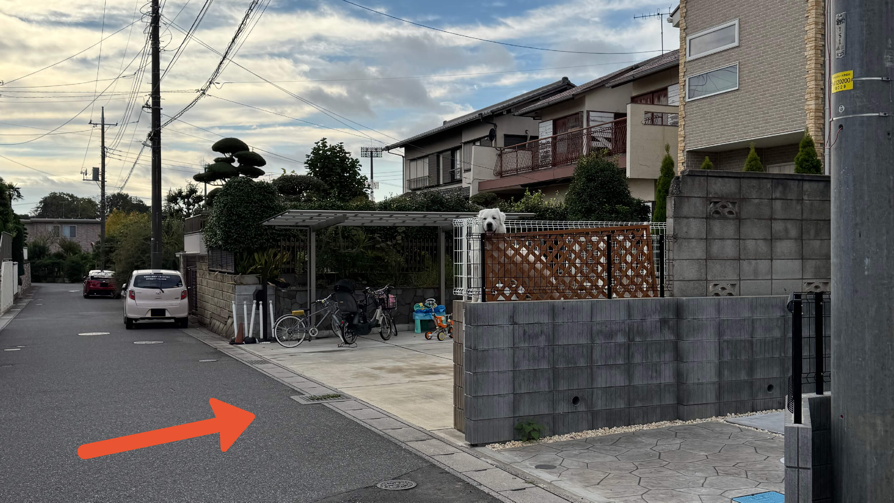 亀甲台町1-15-15駐車場の写真