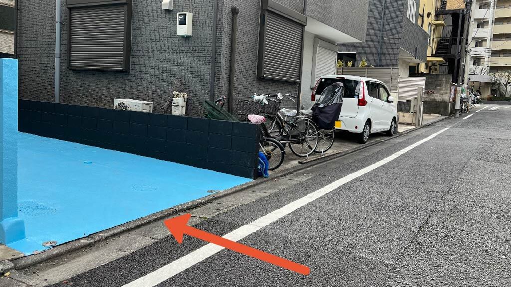 目黒本町1-8付近駐車場の写真