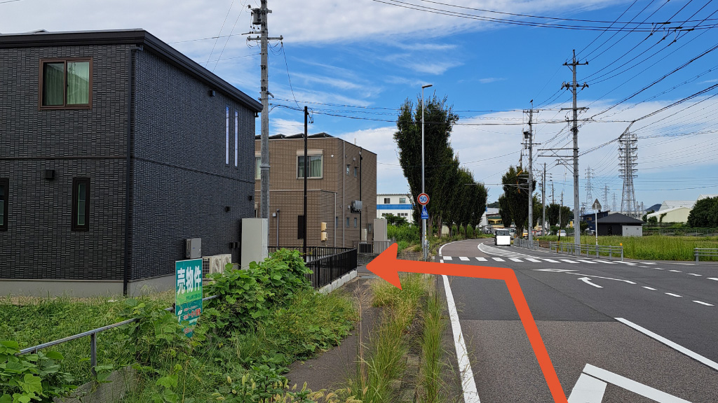 【③番長さ420㎝まで】各務山の前町１丁目80付近 駐車場の写真