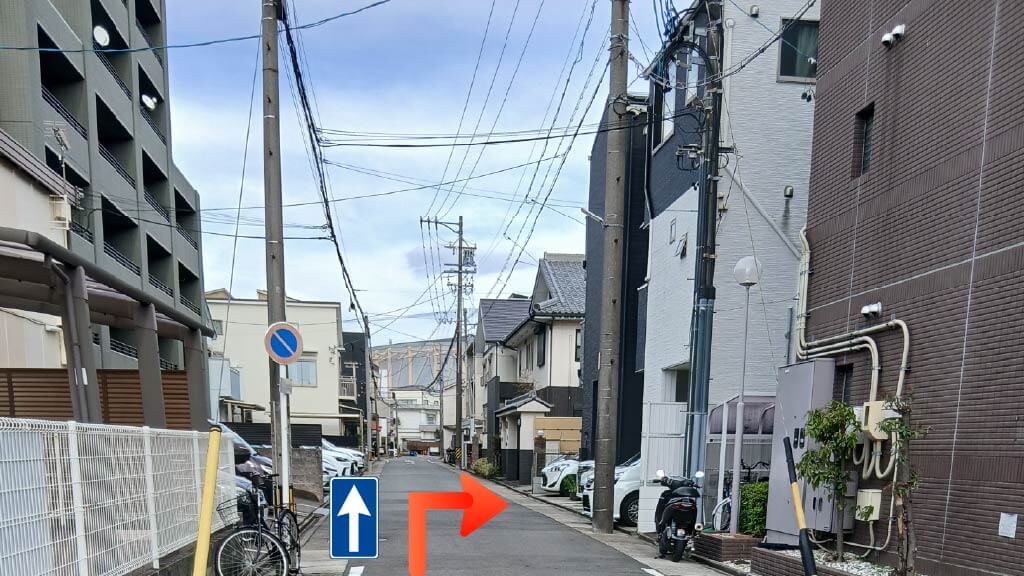 城西5-4-16-2駐車場の写真