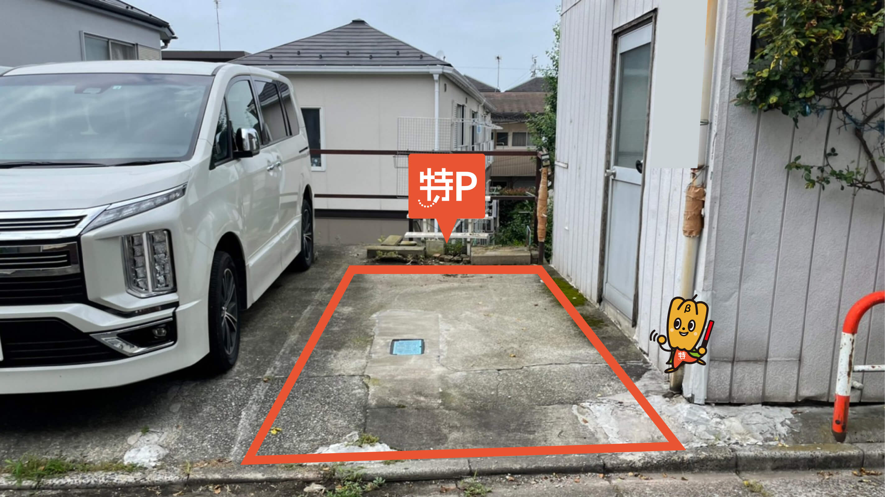 東京都豊島区西巣鴨から近くて安い《軽自動車》滝野川5-46-1駐車場A