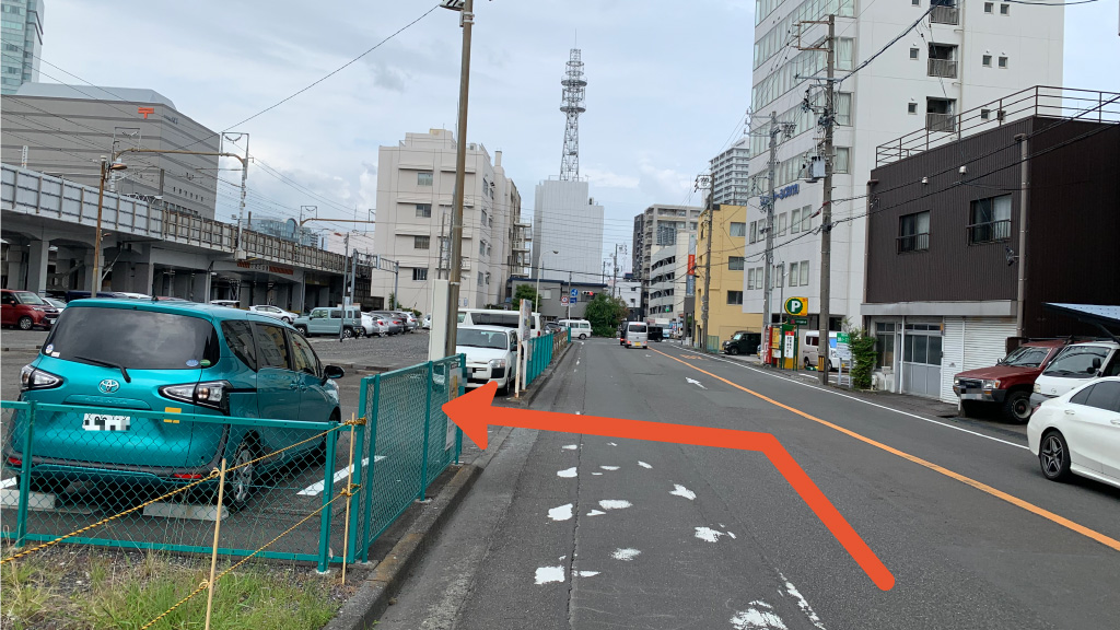 黒金第1月極駐車場の写真