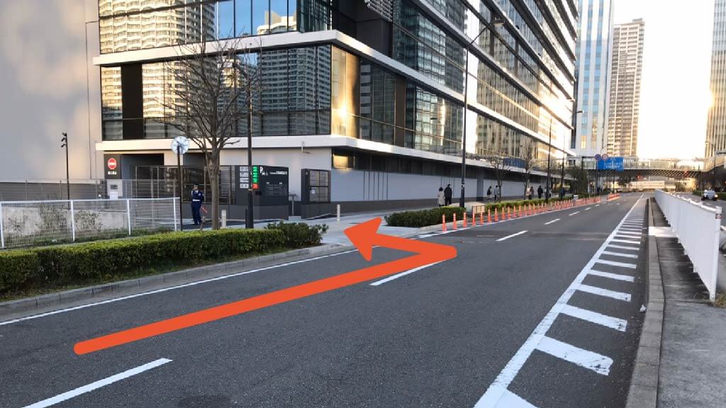 《平日》横浜グランゲート駐車場の写真