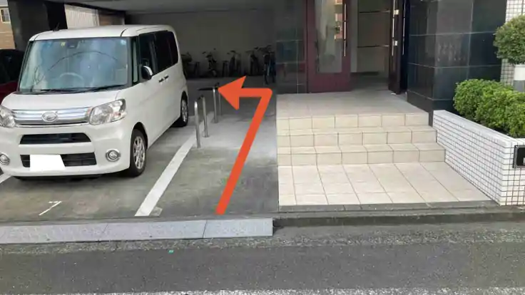 【A】ラフィネ一番町バイク駐車場