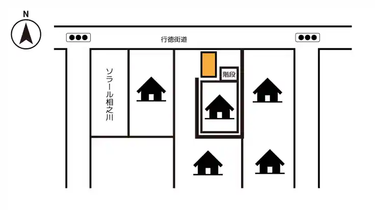 相之川1-17-21駐車場