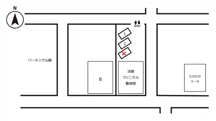 志筑3266-1駐車場