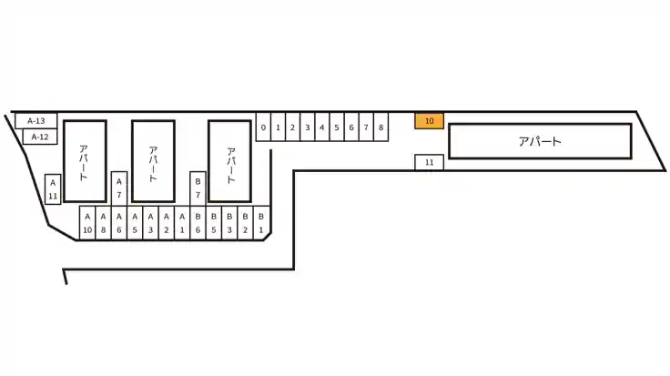 【10番】ASDコーポ駐車場