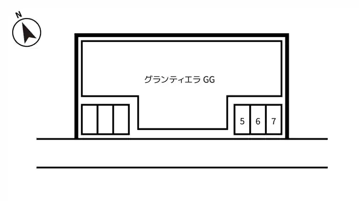 二十四軒三条5-4-10駐車場