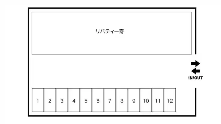 リバティー寿駐車場