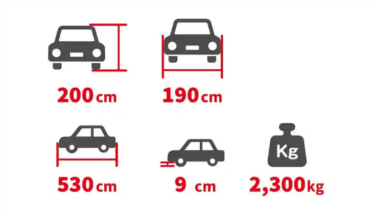 エトレとよなか地下駐車場