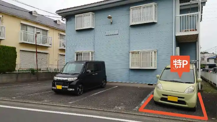 《軽専用》ハイツエクセレント・ライム駐車場