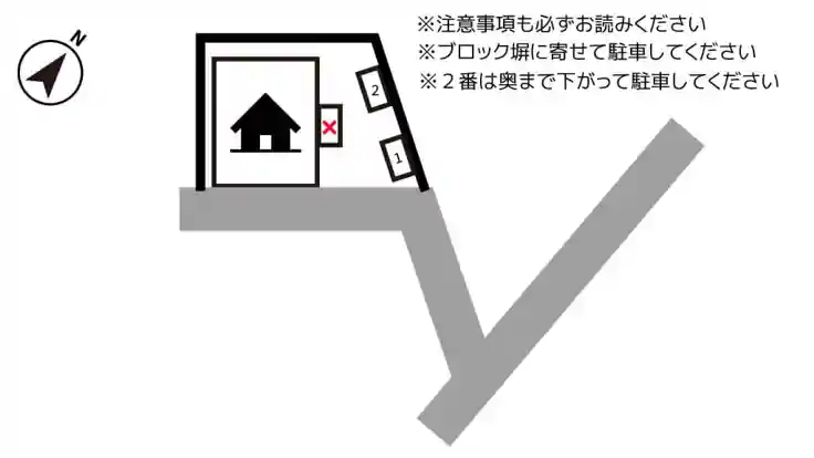 中荻野684-1駐車場