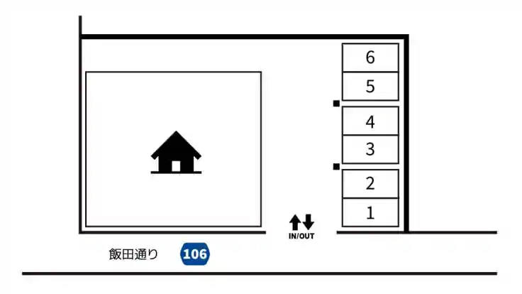 長松寺町4-1駐車場