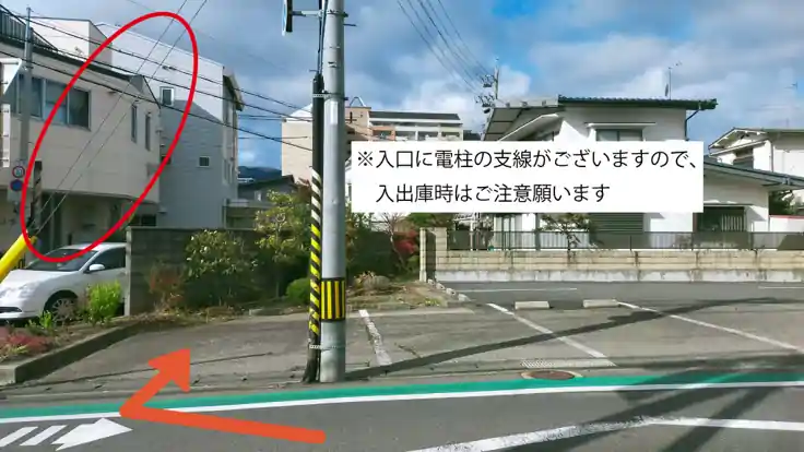 【高さ170㎝まで・軽専用1番 】三輪5-1-2駐車場