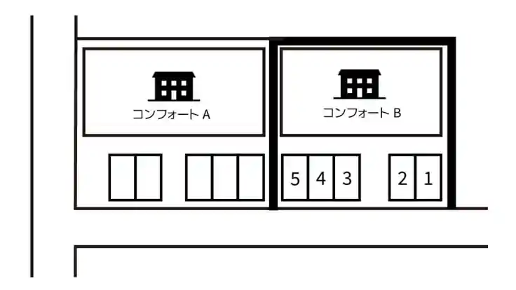 新磯野3-22-10駐車場