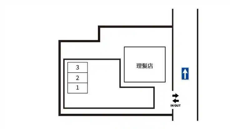 岸部南1-17-23駐車場