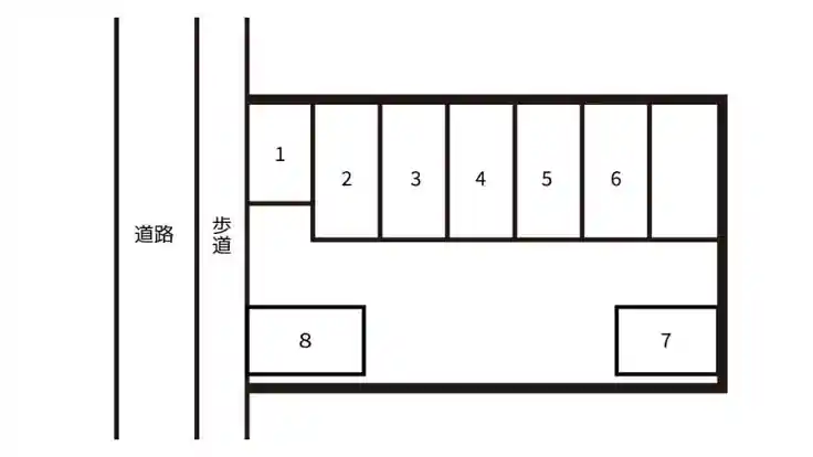 【軽・コンパクト】福島町2-35佐々木第1駐車場