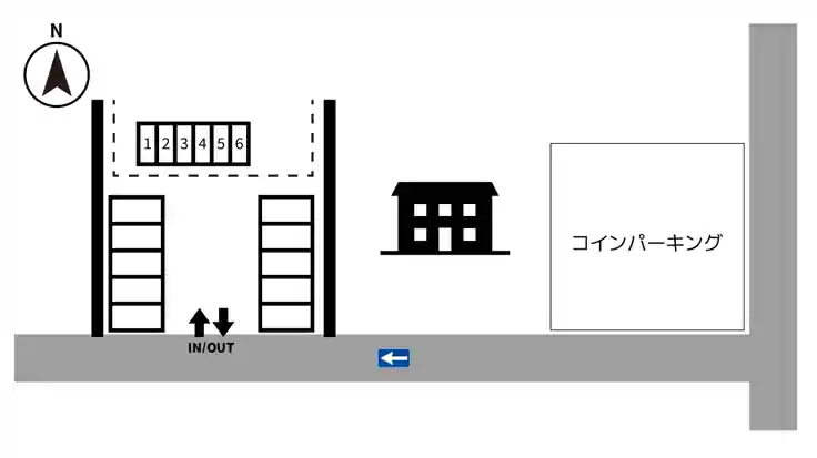 《バイク専用》ECOパーク越谷千間台東1駐車場