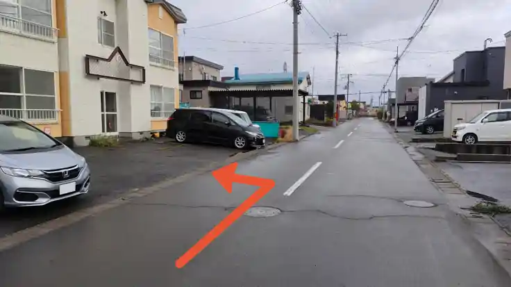 ハーモニーC棟駐車場