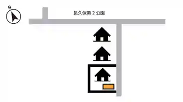 特P 【軽・コンパクト】横山3-6-5駐車場の図面