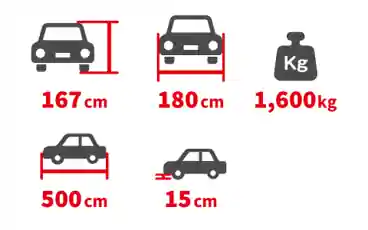 特P 《月曜～土曜》柳屋駐車場の図面