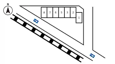 特P 池田モータープール　鉢塚2-12-2 の図面