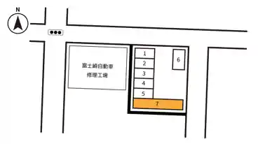 特P 【7番】青木駐車場の図面