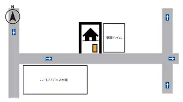 特P 東陽5-1-14駐車場の図面