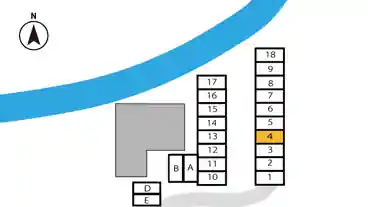 特P 【4番】柘植月極駐車場の図面