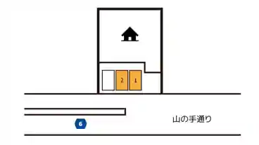 特P 善光寺町2592-111駐車場の図面