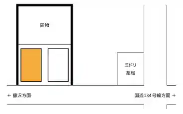 特P 本鵠沼2-19-22駐車場の図面