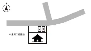 特P 中里2-3-26駐車場の図面