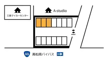 特P 御厩町1615-3駐車場の図面