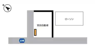 特P 《原付専用》綱島台11-40駐車場の図面