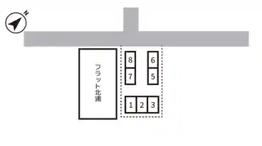 特P 平岡町新在家984-1駐車場の図面