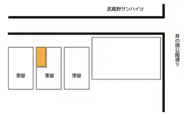 特P 井の頭5-12-17駐車場の図面