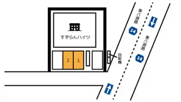 特P 牟礼1-5-13駐車場の図面