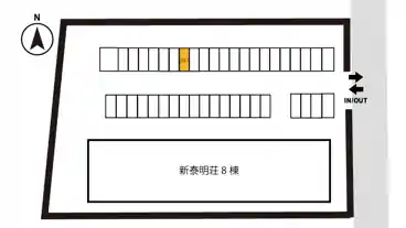 特P 【297番】新泰明荘駐車場の図面