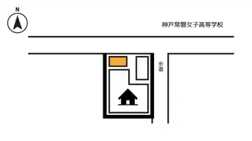 特P 【軽・コンパクトカー】池田上町67-1駐車場の図面