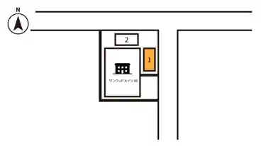 特P サンウッドメイツ85　駐車場の図面