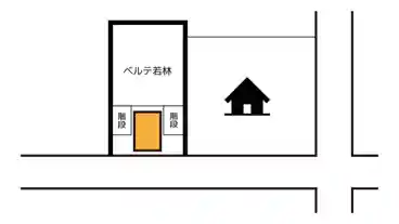 特P 若林5-20-9駐車場の図面