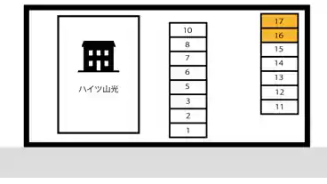 特P 平和が丘2-95駐車場の図面