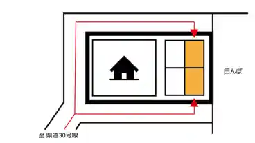 特P 前田東町805-15駐車場の図面