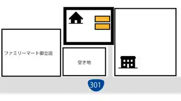 特P 美里5ｰ11ｰ10駐車場の図面