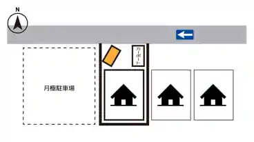 特P 《軽・コンパクト》宇品神田2丁目16番17号駐車場の図面