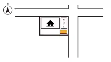 特P 星置一条7-4-20駐車場の図面