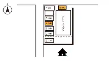 特P 【4番・8番　軽専用】アトリエモダン専用駐車場のその他1